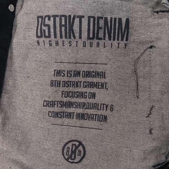 Men's XL 8IGHTH DSTRKT (EIGHTH DISTRICT) Denim Trucker Jacket - Picture 4 of 7